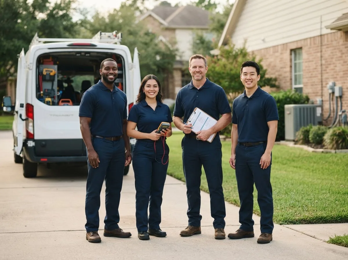 Certified HVAC technician near Howe, OK